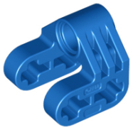 Deler - Blue Technic, Connector Axle and Pin Perpendicular Split