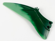 Deler - Dark Green Dinosaur Wing Pteranodon - Left with Marbled Sand Green Edge Pattern