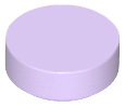 Deler - Lavender Tile, Round 1 x 1
