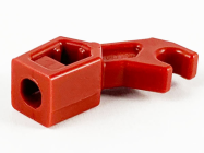 Deler - Dark Red Arm Mechanical, Exo-Force / Bionicle, Thick Support
