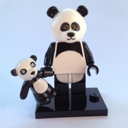 Minifigur Legofilmen - Panda Guy