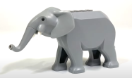 Deler - Elephant Type 2 with Short White Tusks