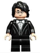 Minifigur Harry Potter - Harry Potter - Black Suit, White Bow Tie