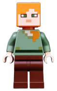 Minifigur Minecraft - Alex