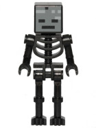 Minifigur Minecraft - Wither Skeleton