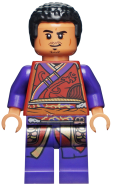Minifigur Super Heroes - Wong (Dark Red Robe, Dark Purple Legs)
