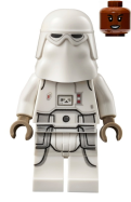 Minifigur Star Wars - Snowtrooper - Female, Printed Legs, Dark Tan Hands