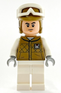 Minifigur Star Wars - Hoth Rebel Trooper Dark Tan Uniform and Helmet