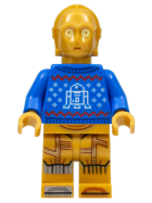 Minifigur Star Wars - C-3PO - Holiday Sweater