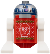 Minifigur Star Wars - Astromech Droid, R2-D2 - Holiday Sweater