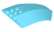 Deler - Medium Azure Windscreen 8 x 6 x 2 Curved Sloped Sides
