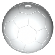 Deler - White Ball, Sports Soccer Plain