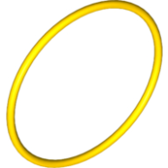 Deler - Yellow Rubber Belt Extra Large (Round Cross Section) - Approx. 4 1/8 x 4 1/8